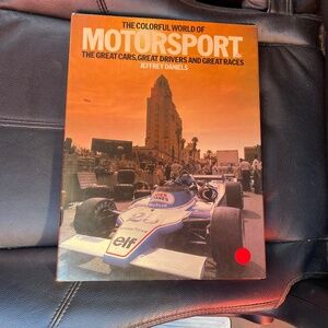 The Colorful World of Motorsport — Orange Cover Book